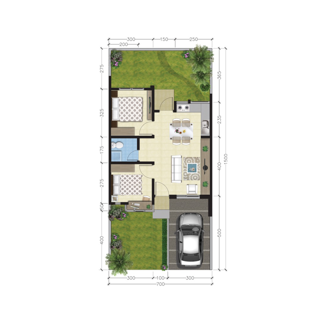 Layout Rumah